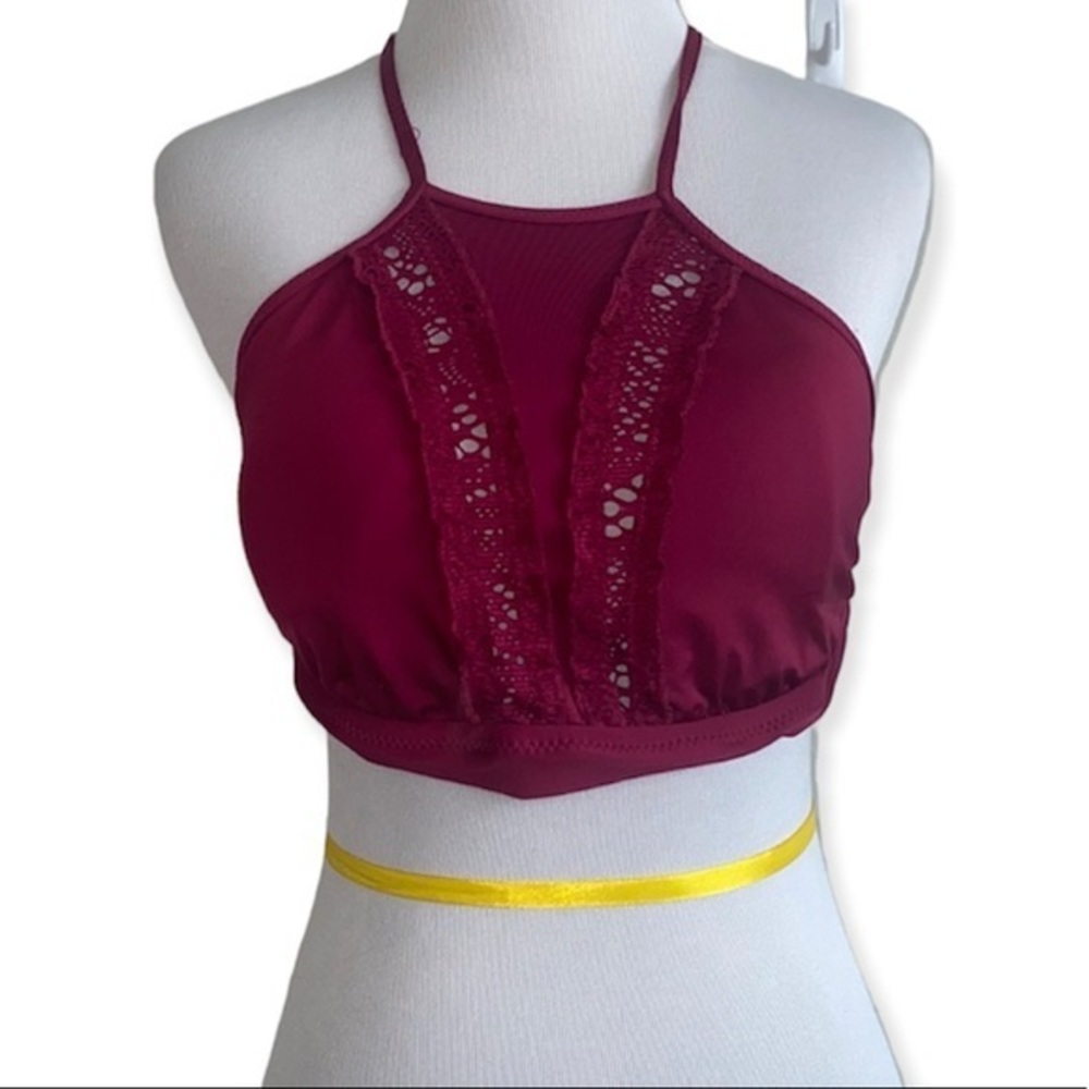 5/$30 🎈 Mossimo lace high neck bikini top women’s size d/dd